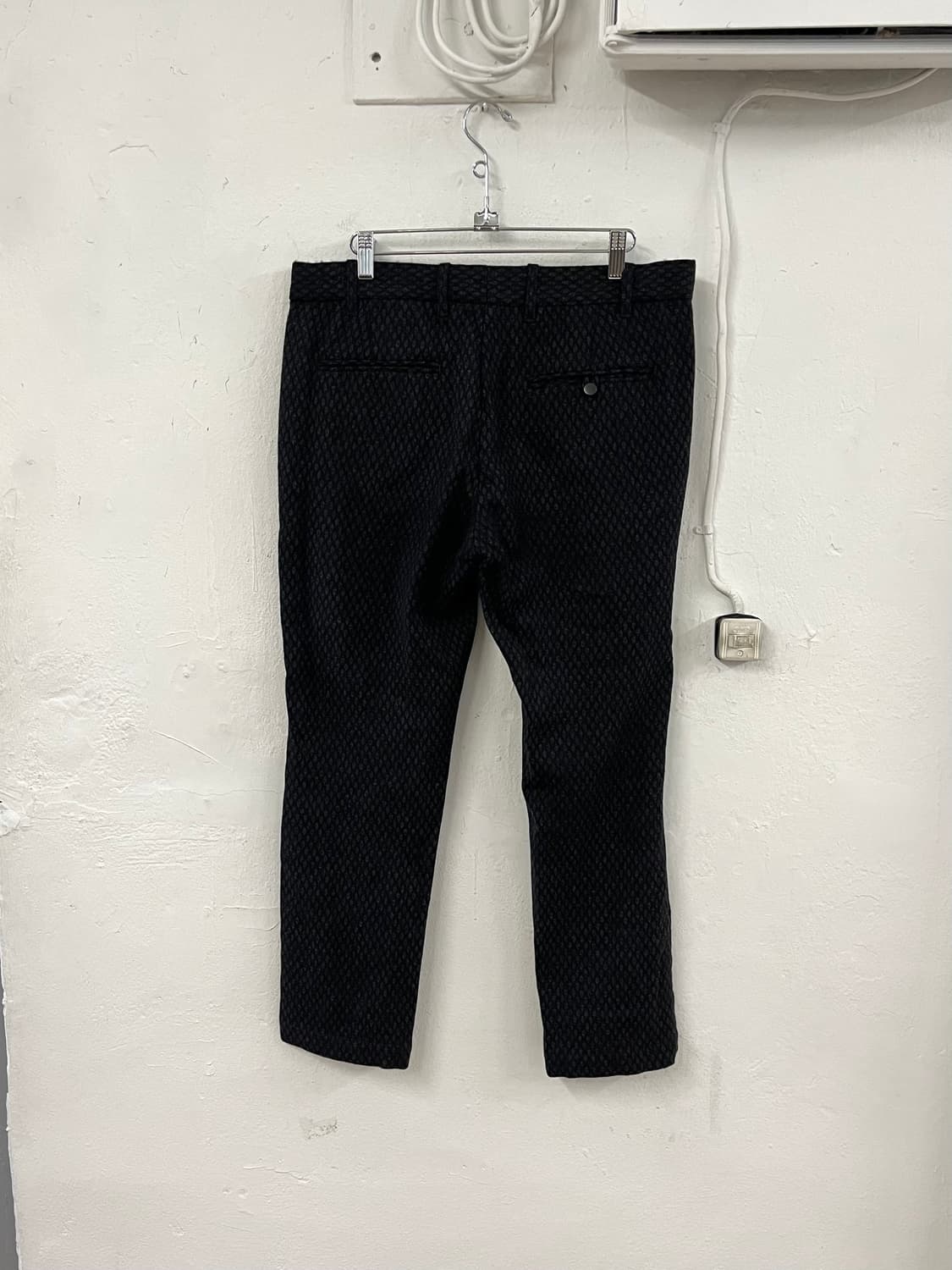 앤드뮐미스터 앰브로이드 패턴 울 트라우저 상품이미지7