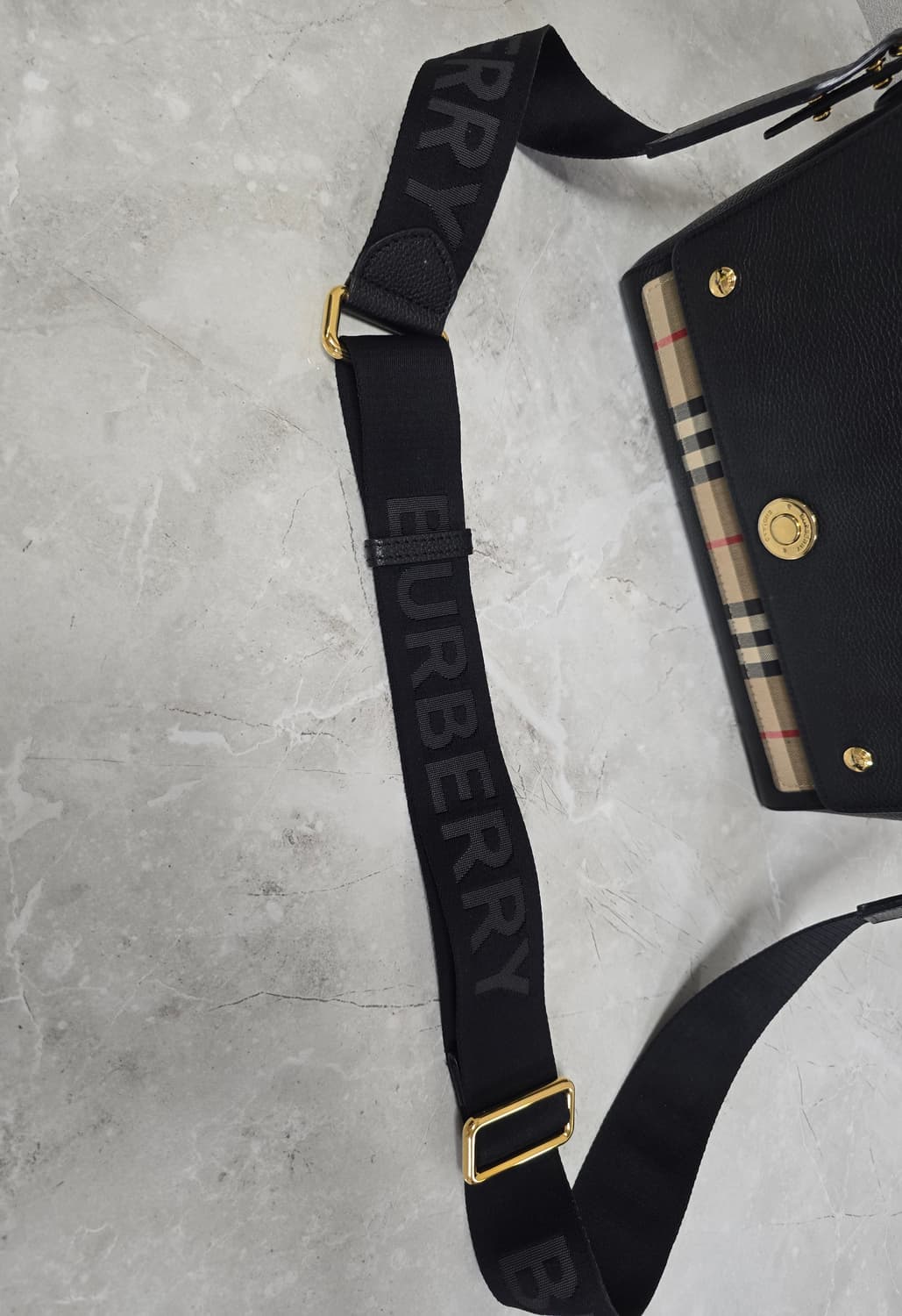 버버리 체크 노트 크로스백 판매 상품이미지2