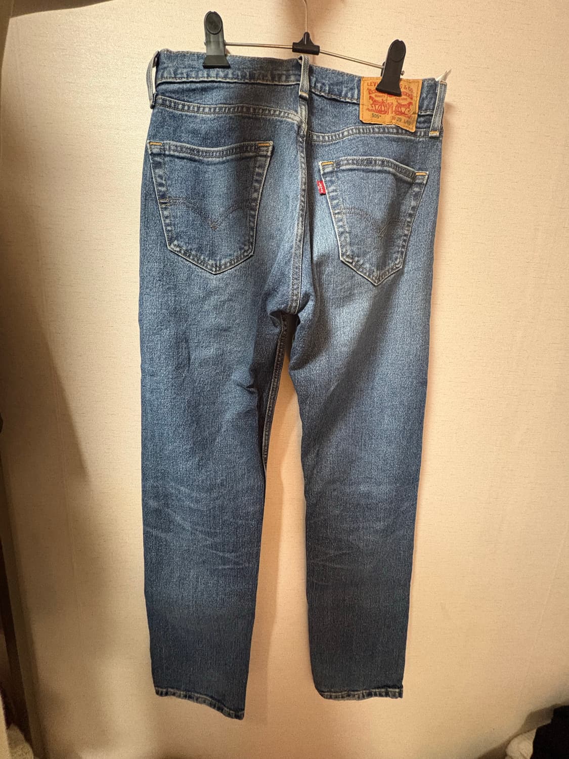 리바이스 505 중청 레귤러 스트레이트핏 상품이미지2