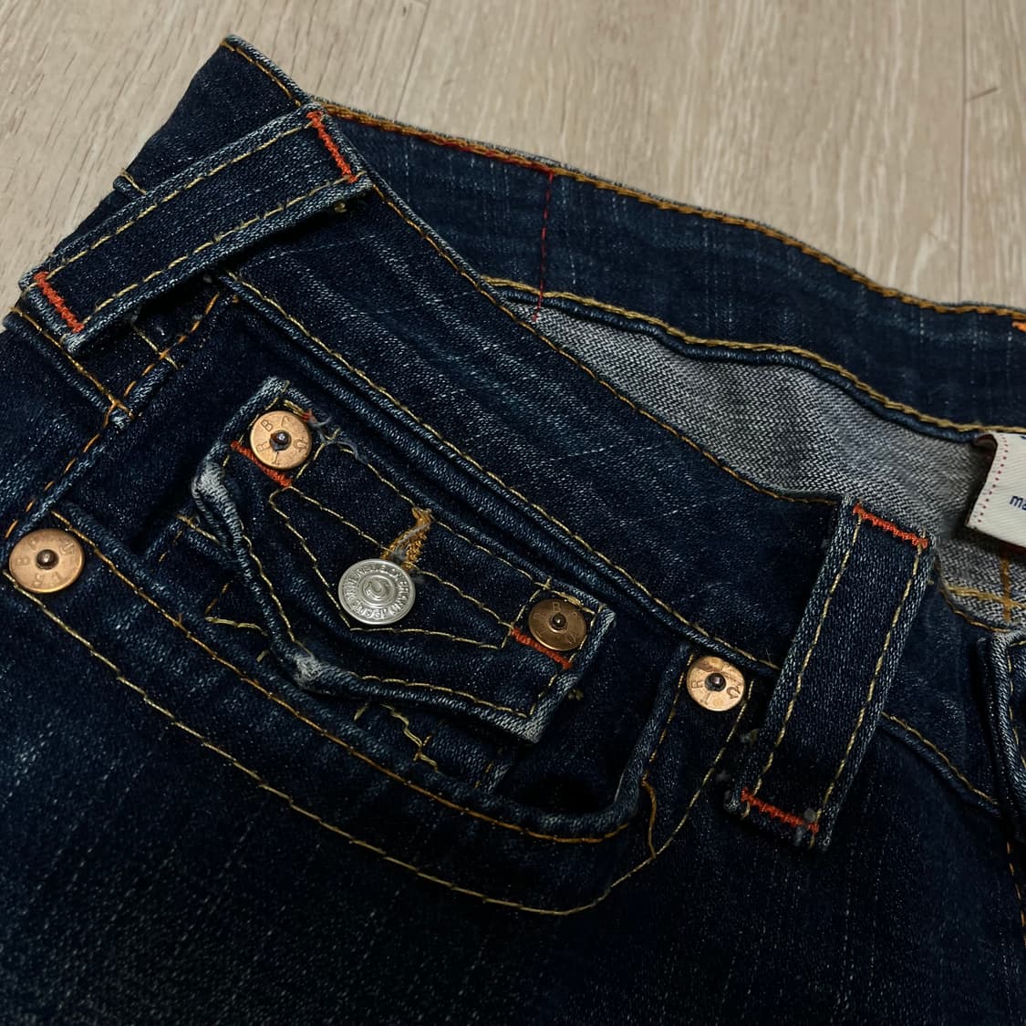 트루릴리전 여성 부츠컷 데님 청바지 30 상품이미지8