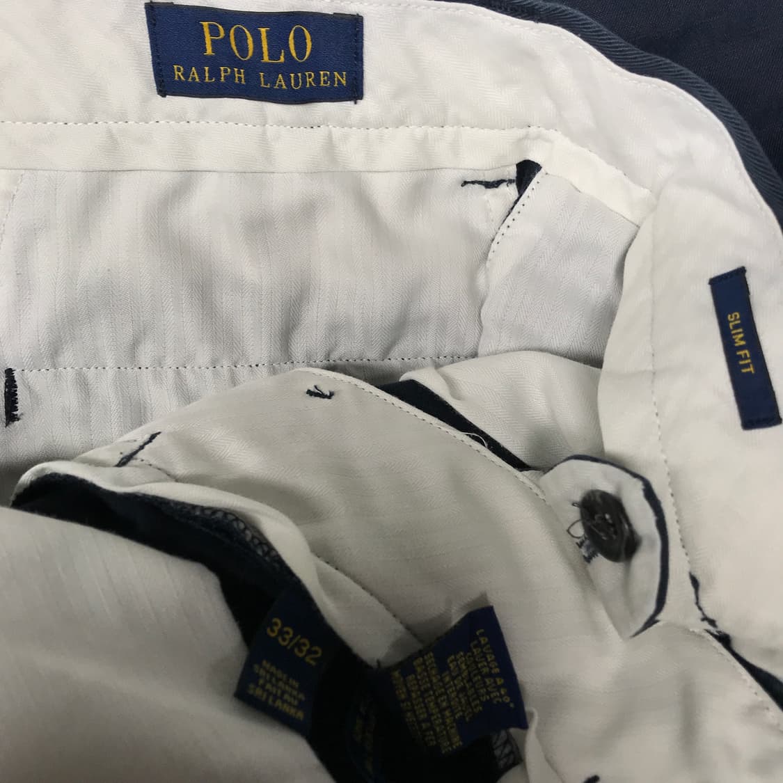 폴로 랄프로렌 네이비 치노 팬츠 33/32 상품이미지6