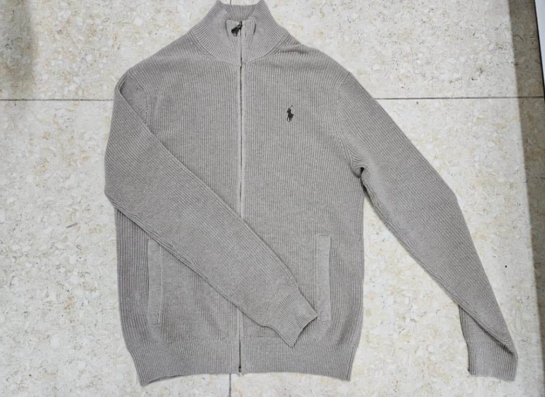 김현아 폴로매장구매) 폴로 랄프로렌 니트 집업 코코아베이지 상품이미지2
