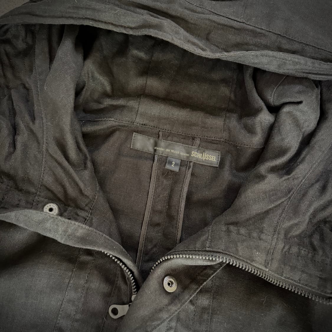 Schlussel high neck jacket 상품이미지3