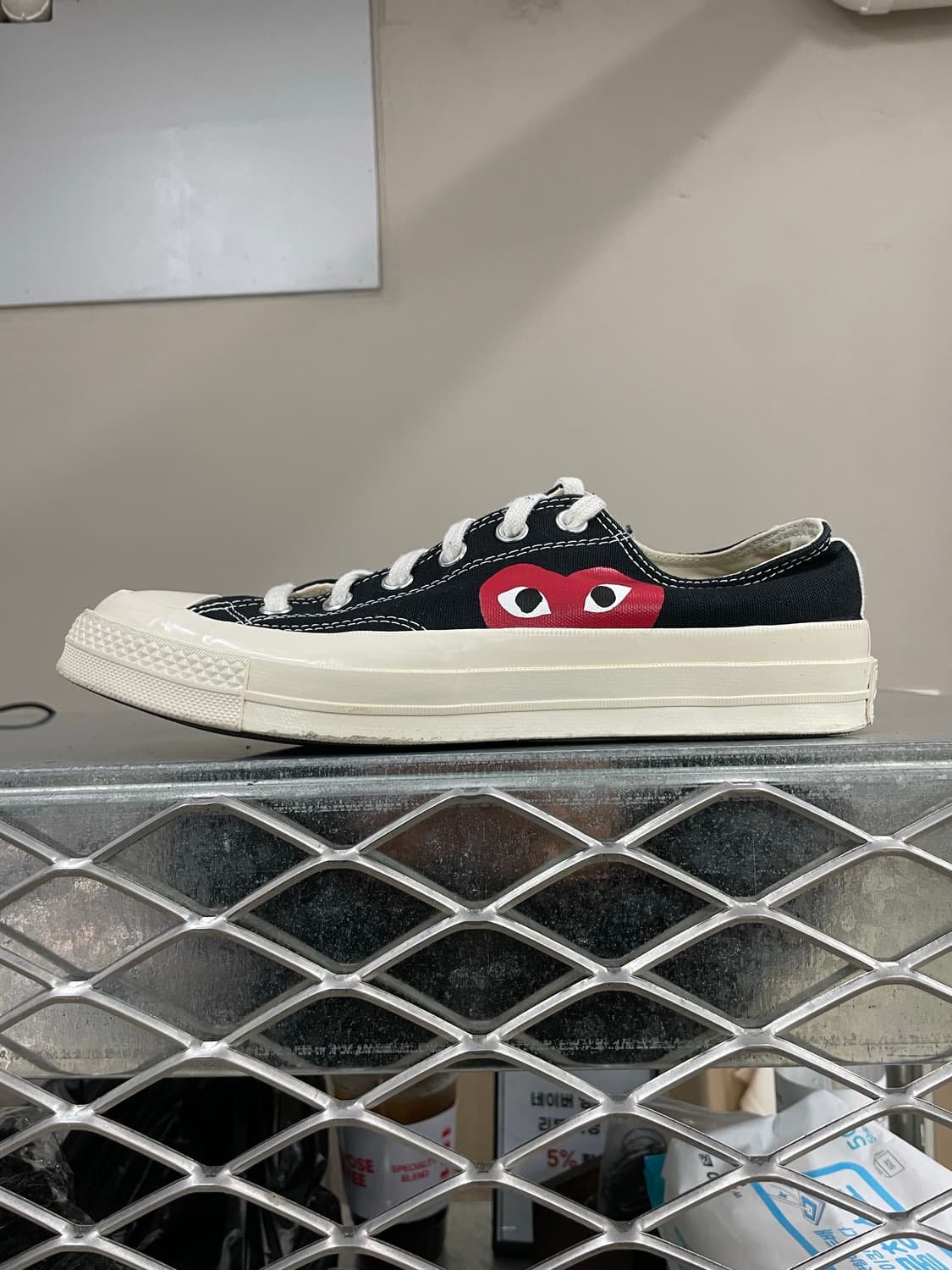 컨버스 X 꼼데가르송 척 70 블랙 265 (gr-4468) 상품이미지1