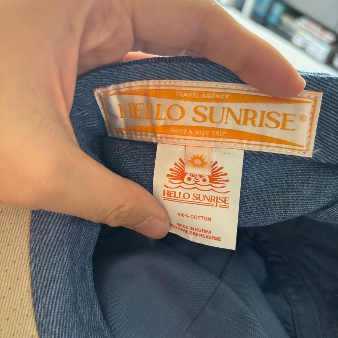 헬로선라이즈 볼캡(데님) 상품이미지4