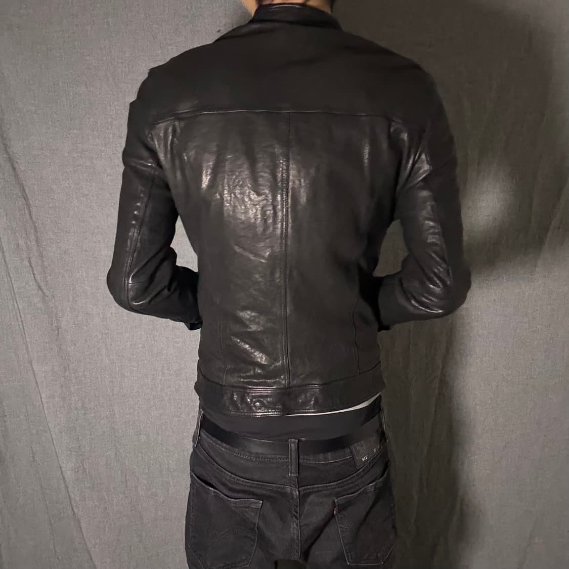 ltaly lamb skin leather jacket 상품이미지6
