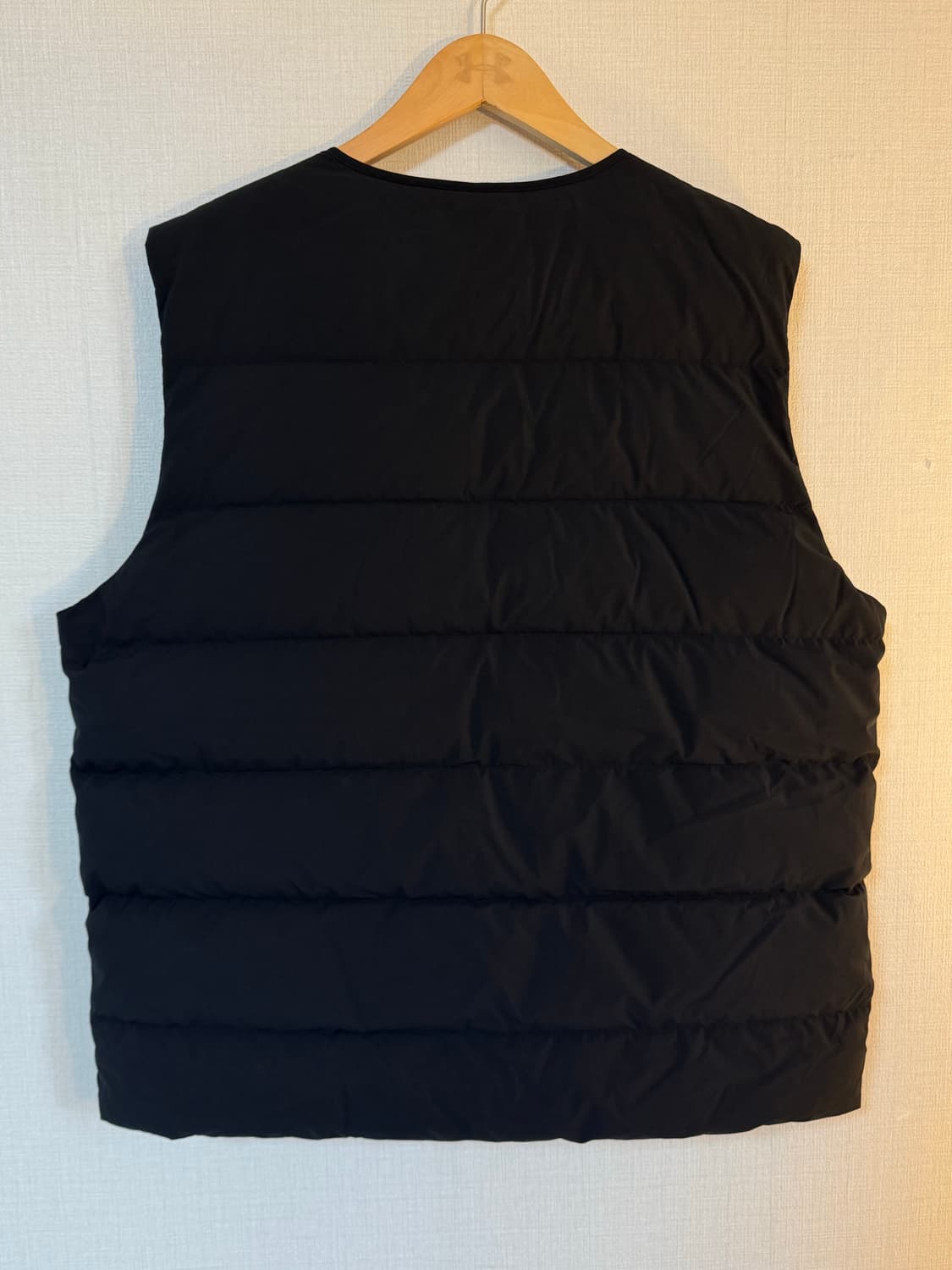 [2XL]스노우피크 경량 패딩조끼 블랙 상품이미지2