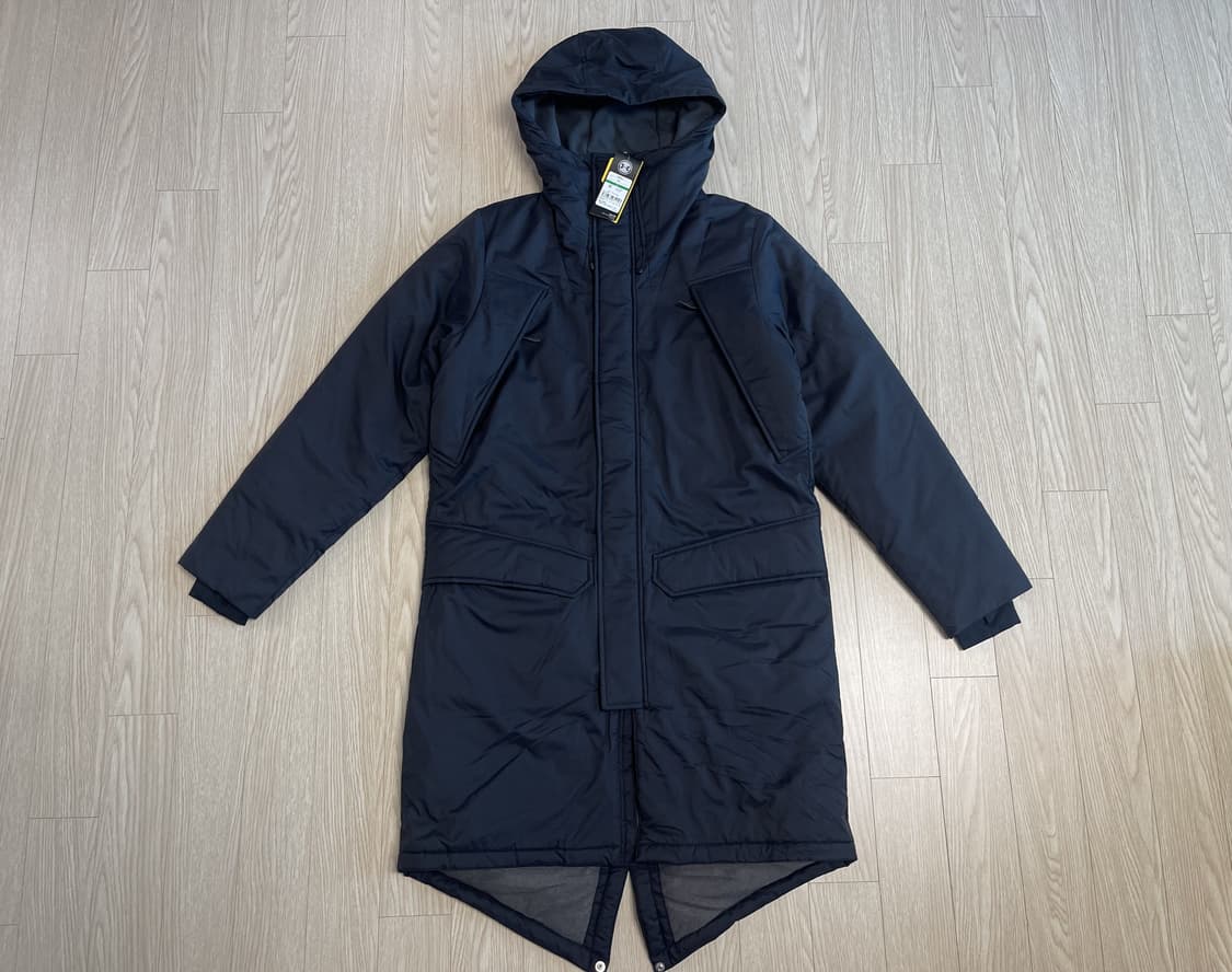 언더아머 UA 롱 코트 벤치 코트 블랙 상품이미지1