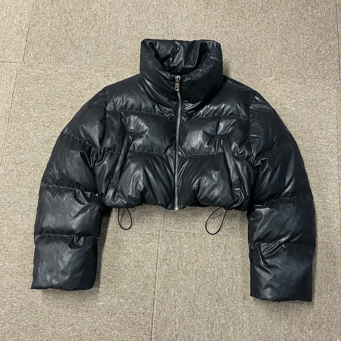  럭키 마르쉐 크롭 패딩 상품이미지2