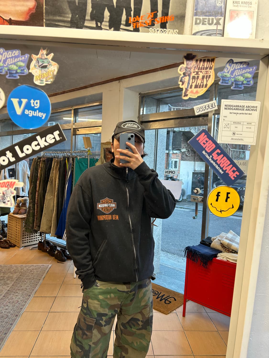 할리데이비슨 스웻집업 상품이미지7