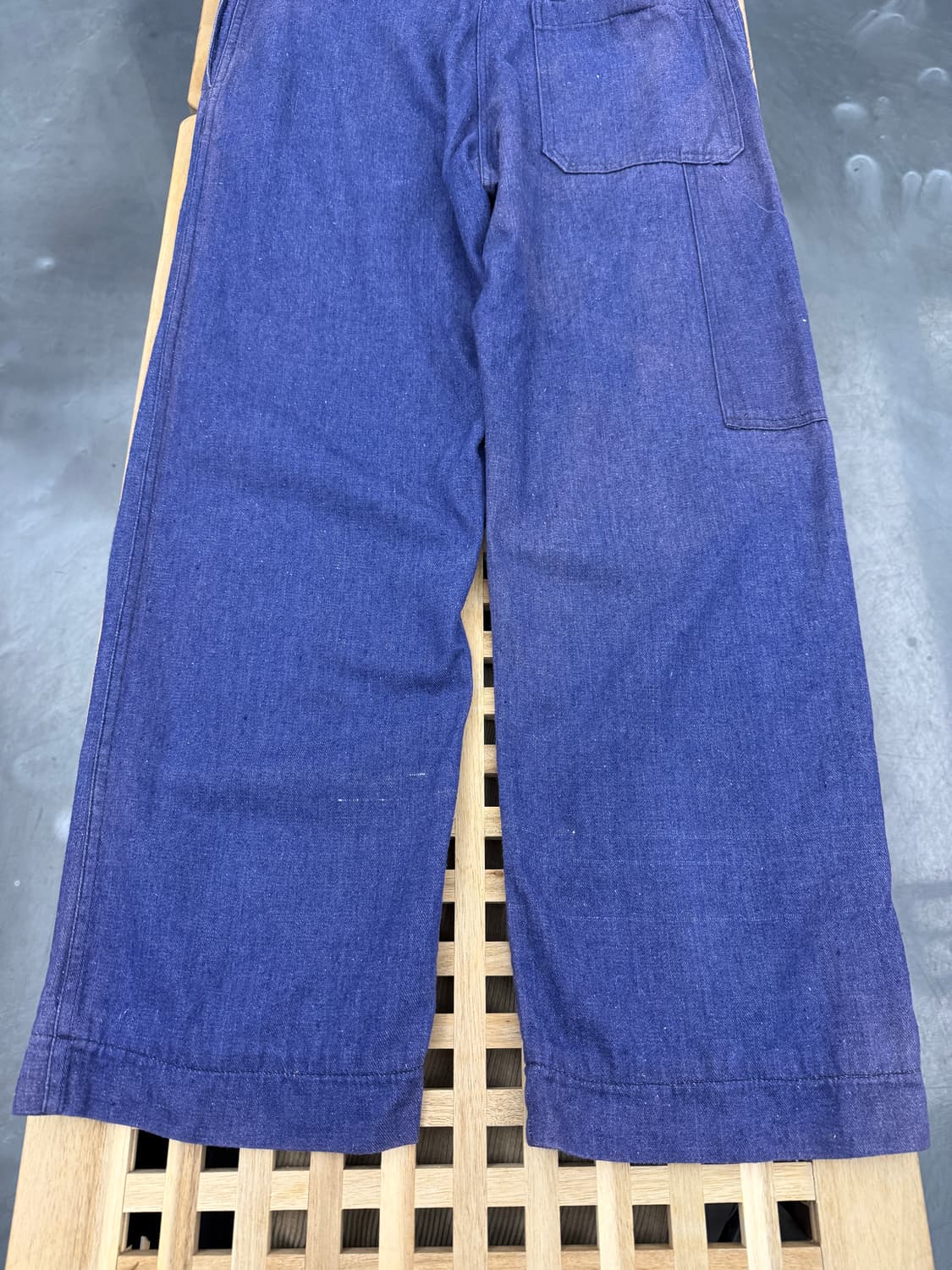 FADED DENIM OLD VINTAGE FRENCH 프렌치워크팬츠 상품이미지8