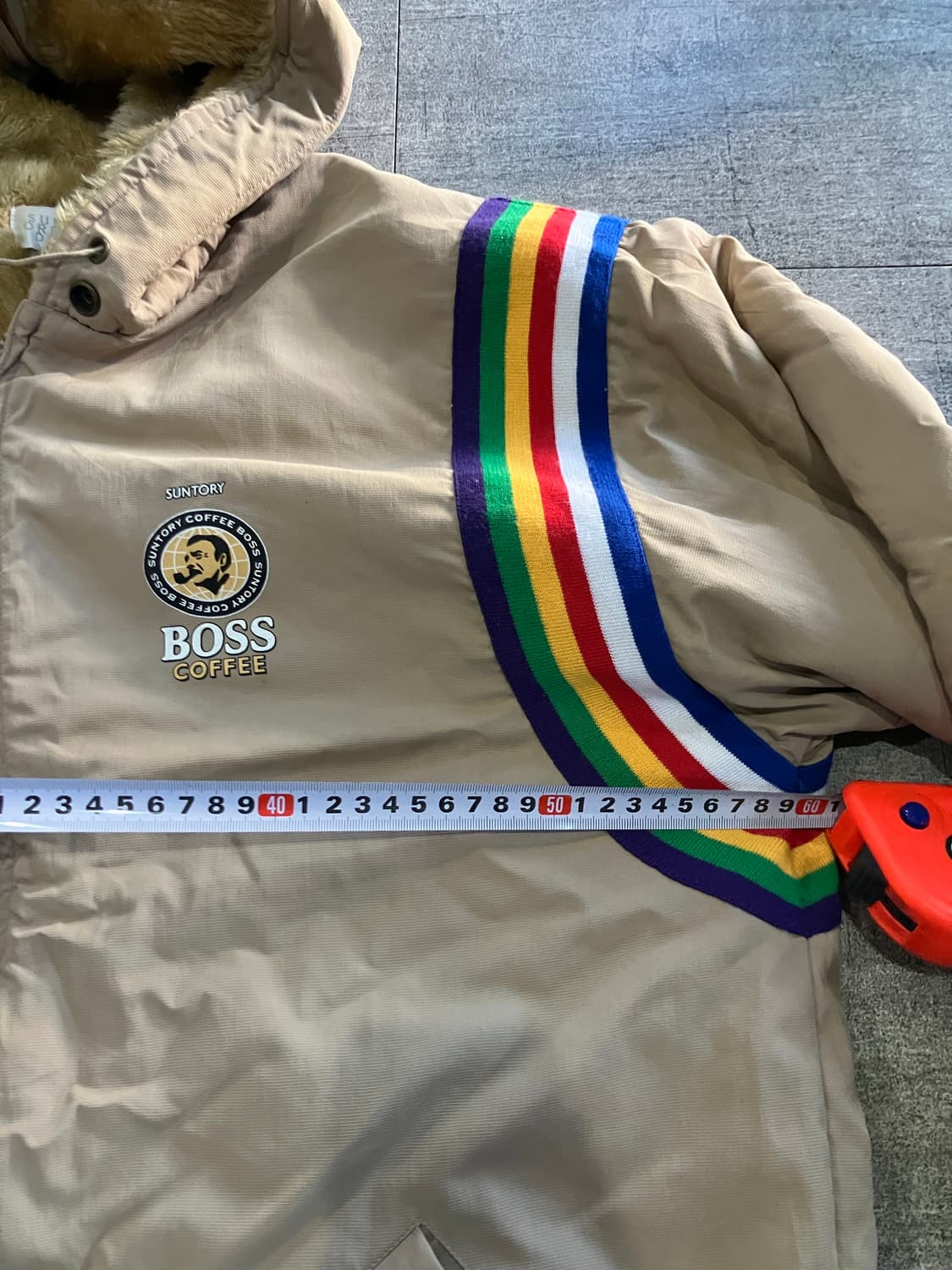 Suntory Boss 올드스쿨스트릿 커피대대장 퍼푸퍼자켓 상품이미지4