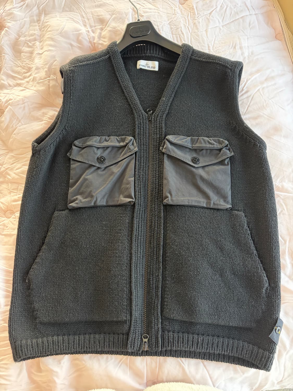 스톤아일랜드 니트 조끼 상품이미지1