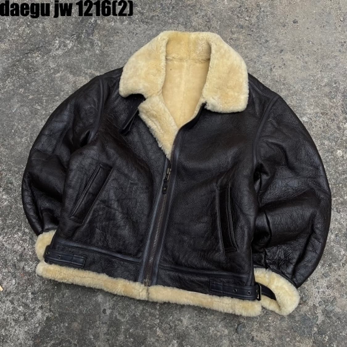 B-3 무스탕 자켓 상품이미지1