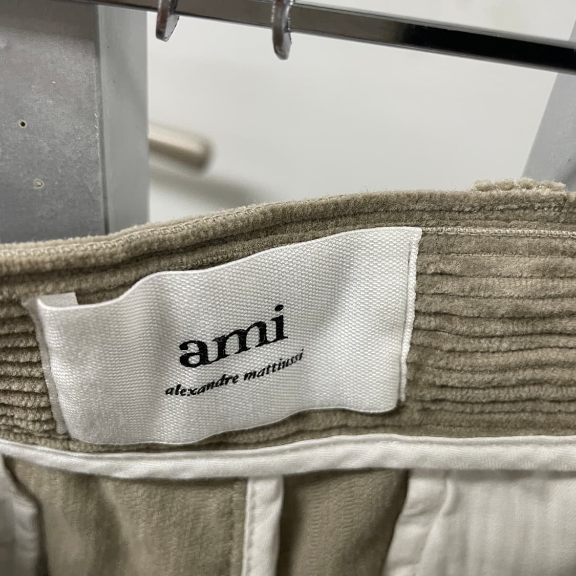 AMI 아미 코듀로이 팬츠 XL 상품이미지5