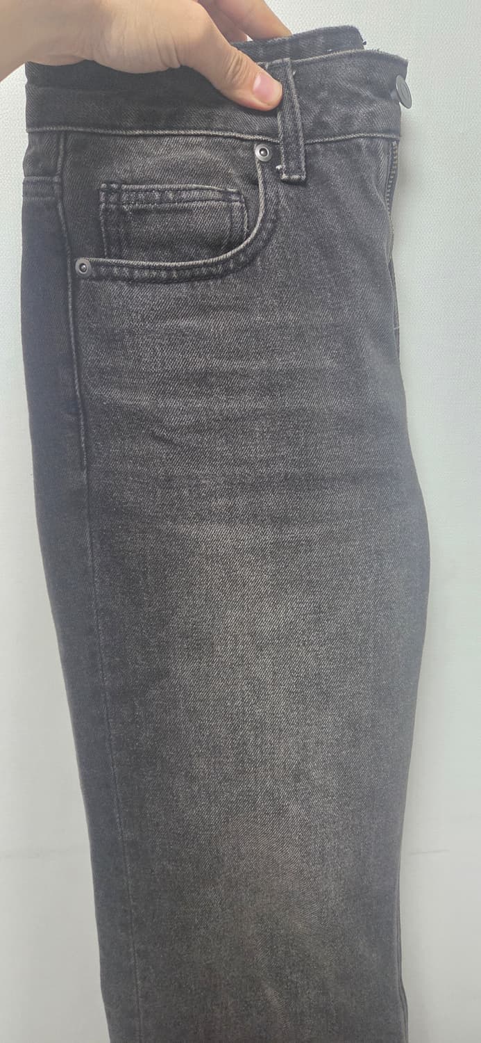 무신사 스탠다드 데님 팬츠 러스티 블랙 상품이미지2