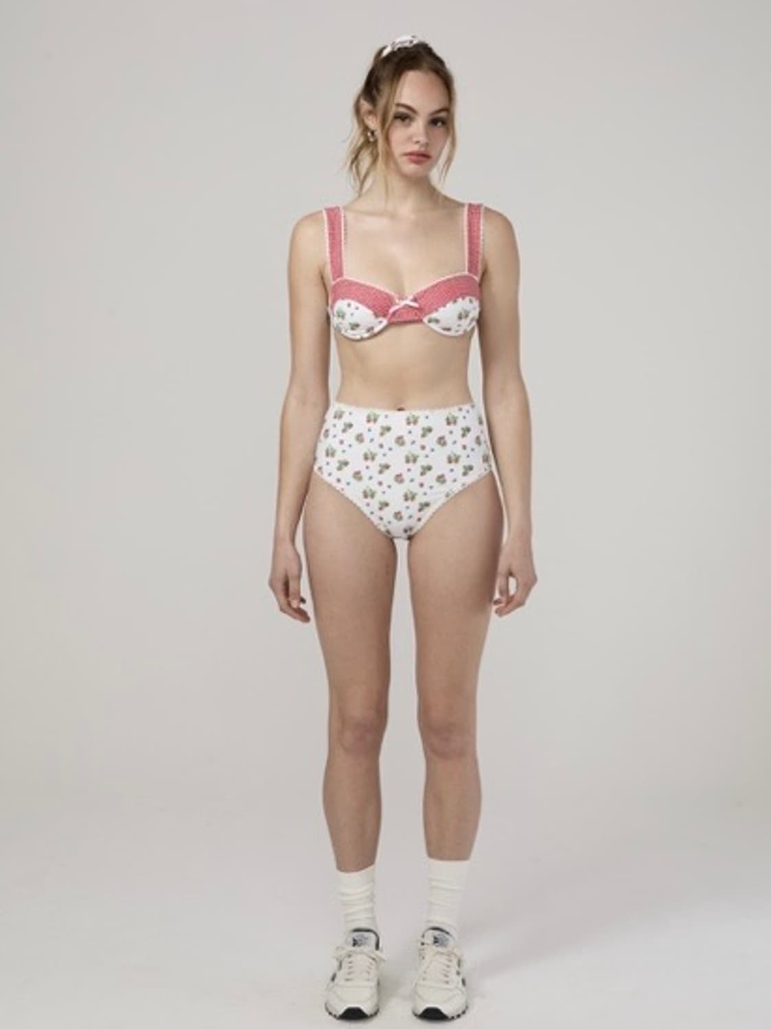 글로니 HIGH WAIST BIKINI BOTTOM (MIX BERRY) 상품이미지2
