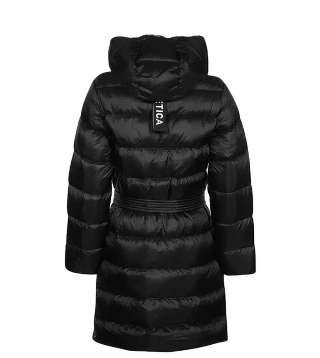 듀베티카 25FW 츄 CHOO 벨티드 롱 패딩자켓 BLACK색상 상품이미지2