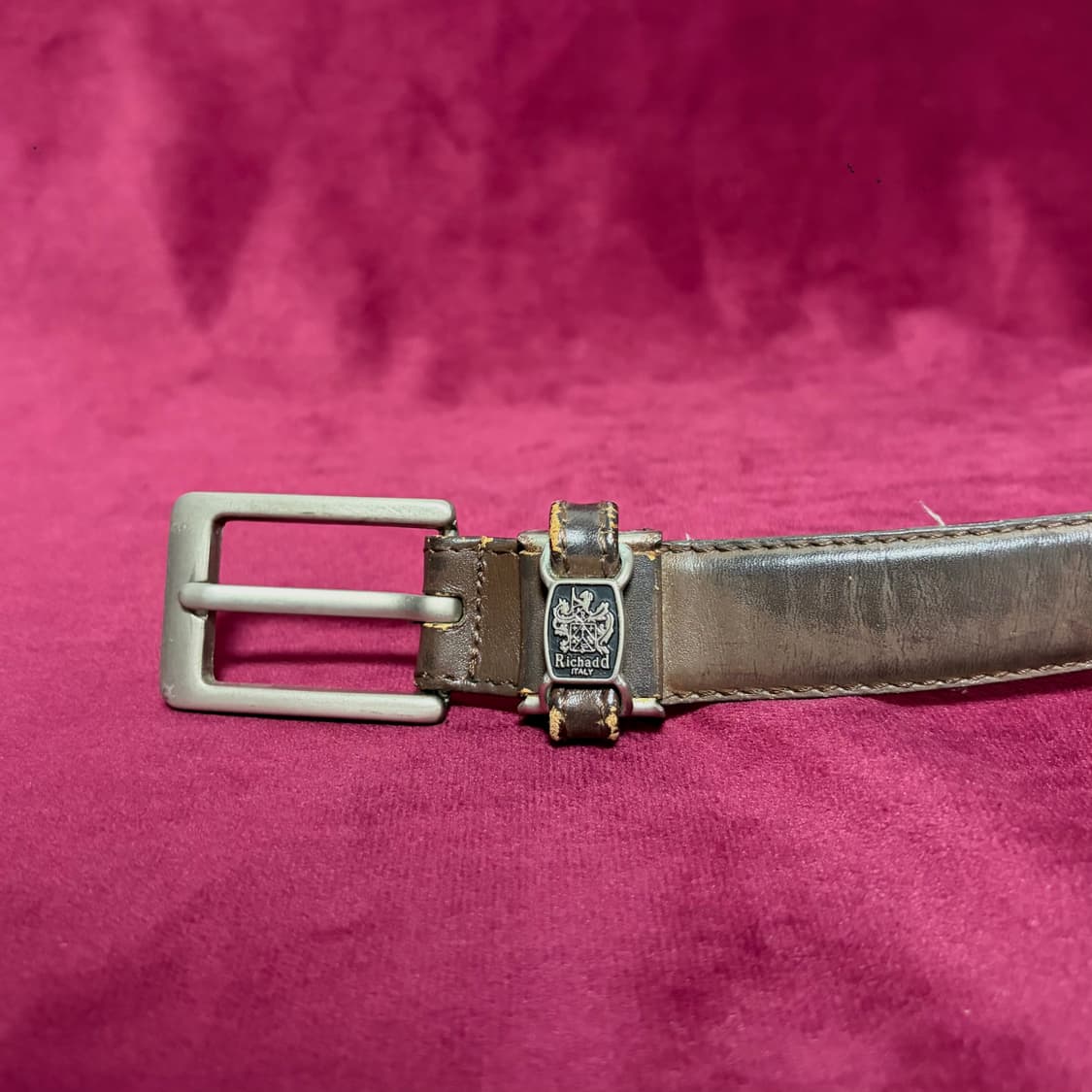 Richadd 슬림 레더 벨트 상품이미지3