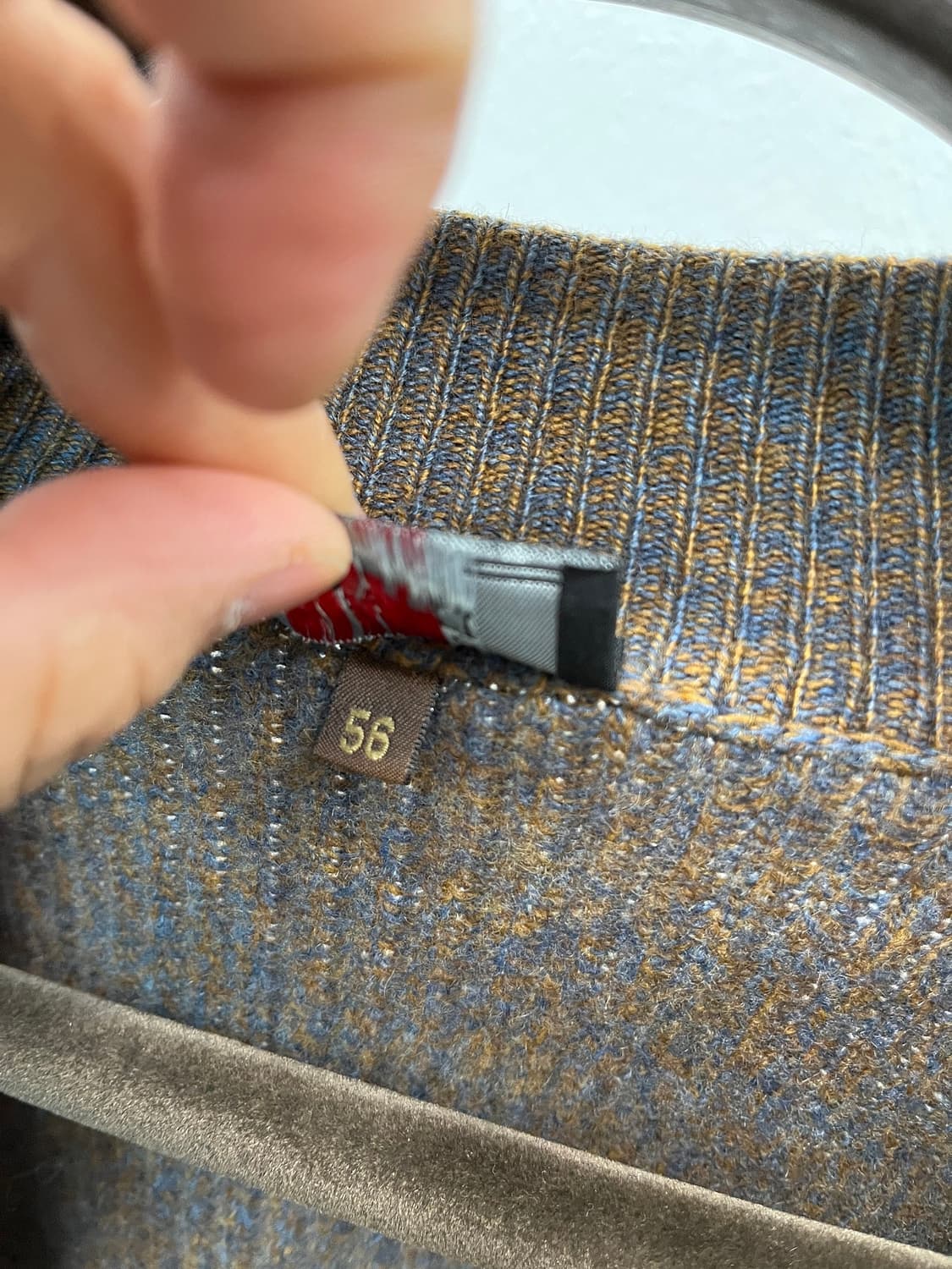 115) 조르지오베네티 캐시미어 니트집업  상품이미지8