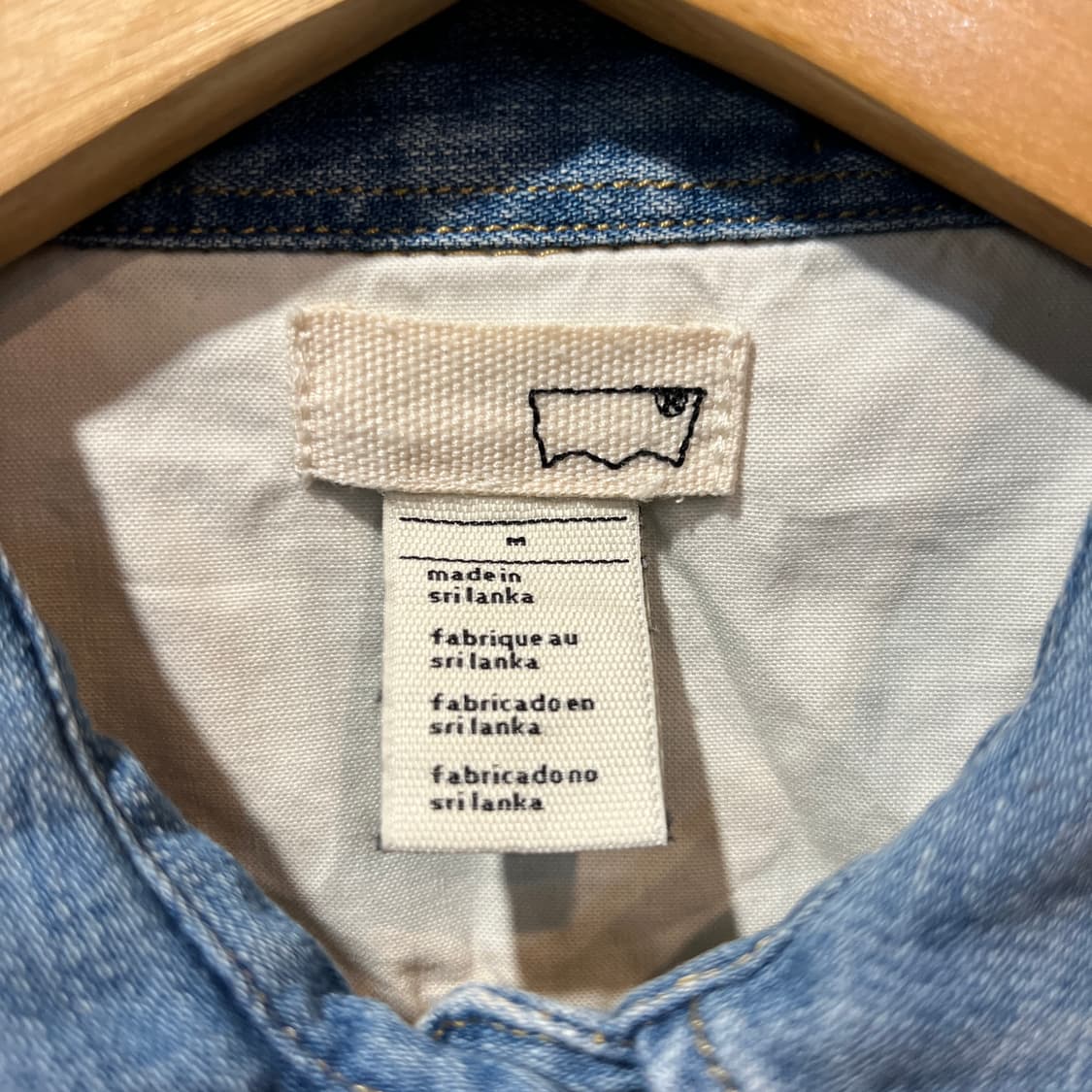 라바이스 데님셔츠 상품이미지3