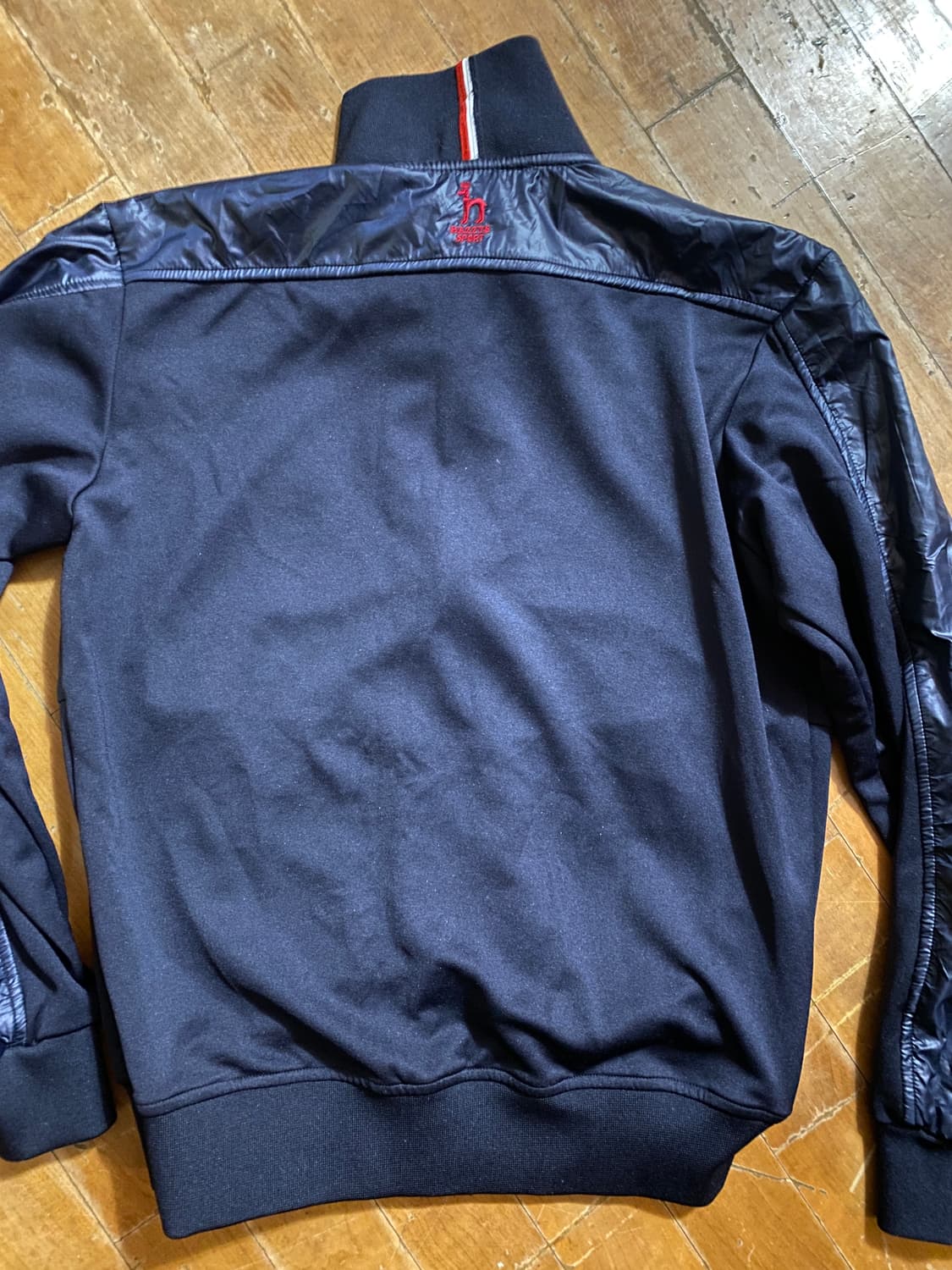 헤지스 스포츠 짚업 트레이닝 상의 네이비 L 상품이미지7