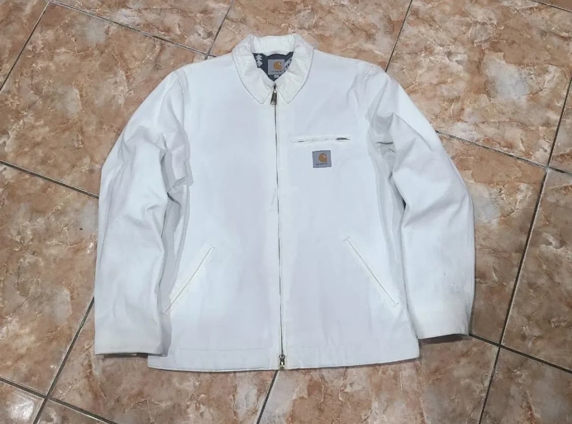 칼하트 디트로이트자켓 화이트 상품이미지1