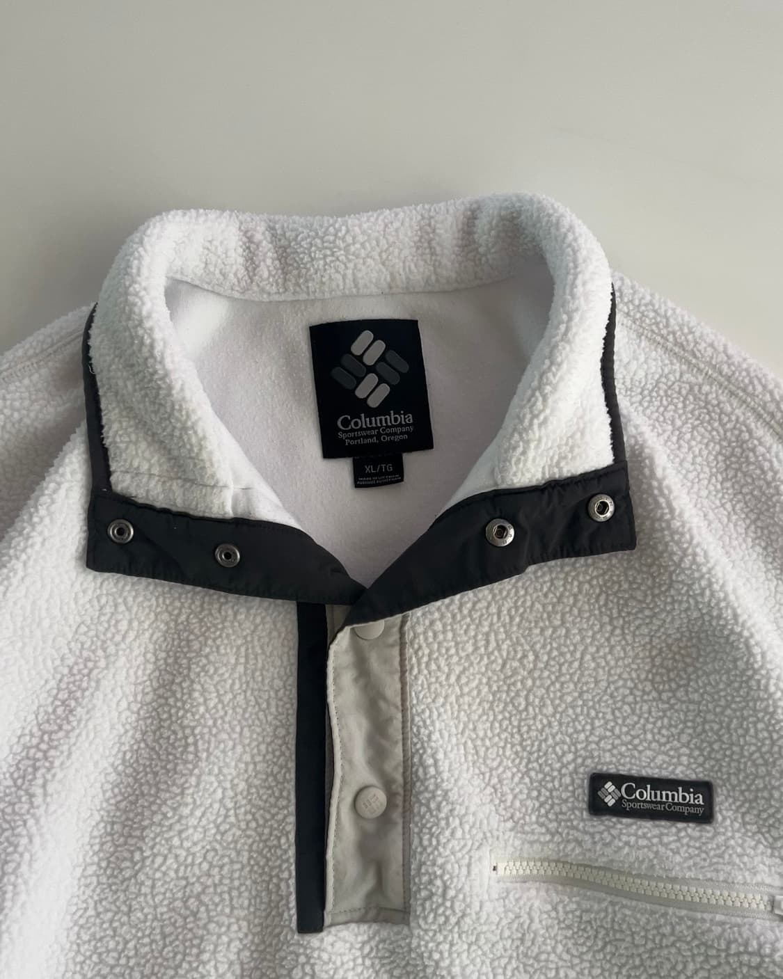컬럼비아 헬베티아 하프버튼 플리스 아노락 XL 상품이미지4