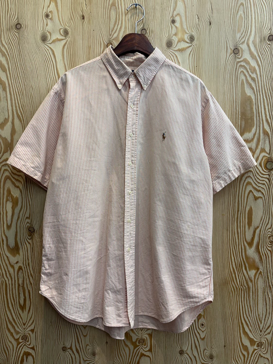 폴로 랄프로렌 스트라이프 반팔 셔츠 상품이미지1