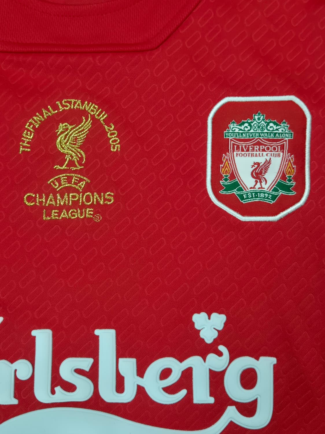 레트로) 04-05시즌 리버풀 제라드 유니폼 M 챔스결승버전 상품이미지4