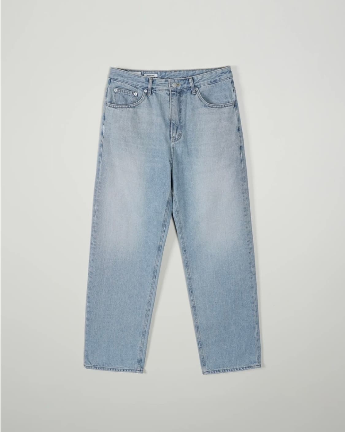 인더로우 와이드 테이퍼드 데님팬츠 2사이즈 상품이미지3