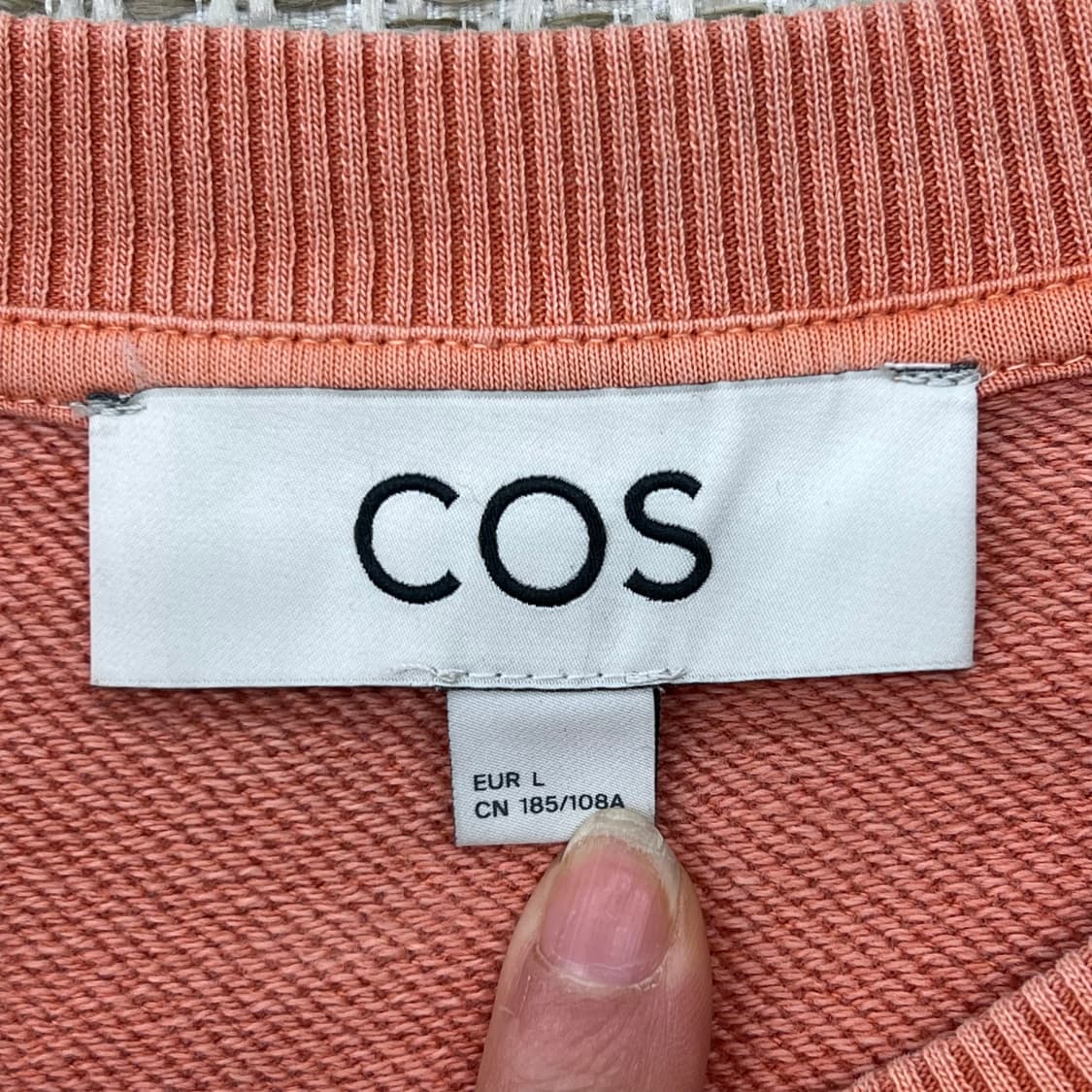 코스 미니멀 맨투맨 r2513 상품이미지5