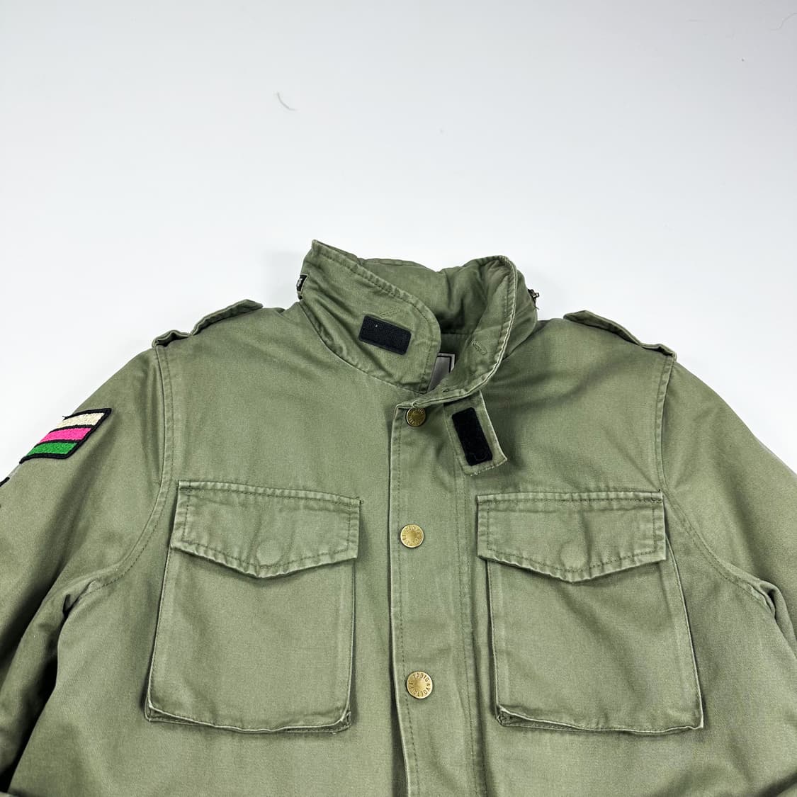 쟈딕앤볼테르 밀리터리 패치 야상 자켓 여성XS 상품이미지2