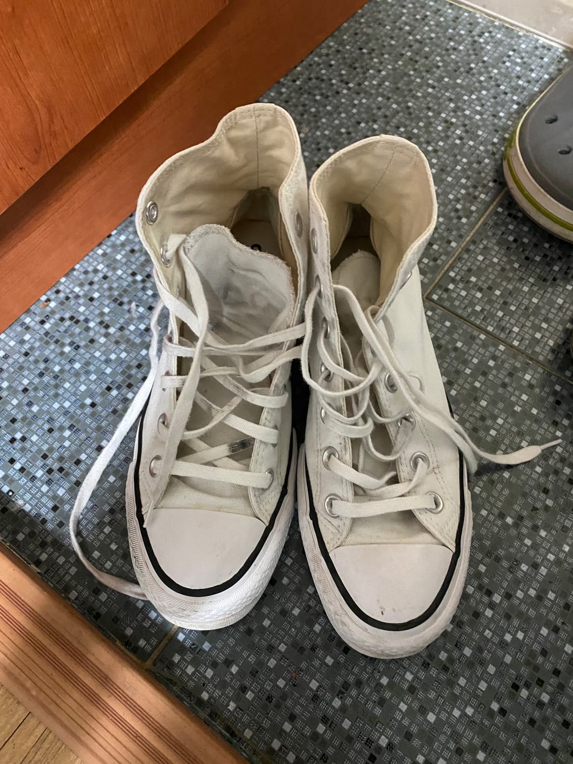 컨버스 올스타 화이트 240 컨버스하이 척테일러 상품이미지5