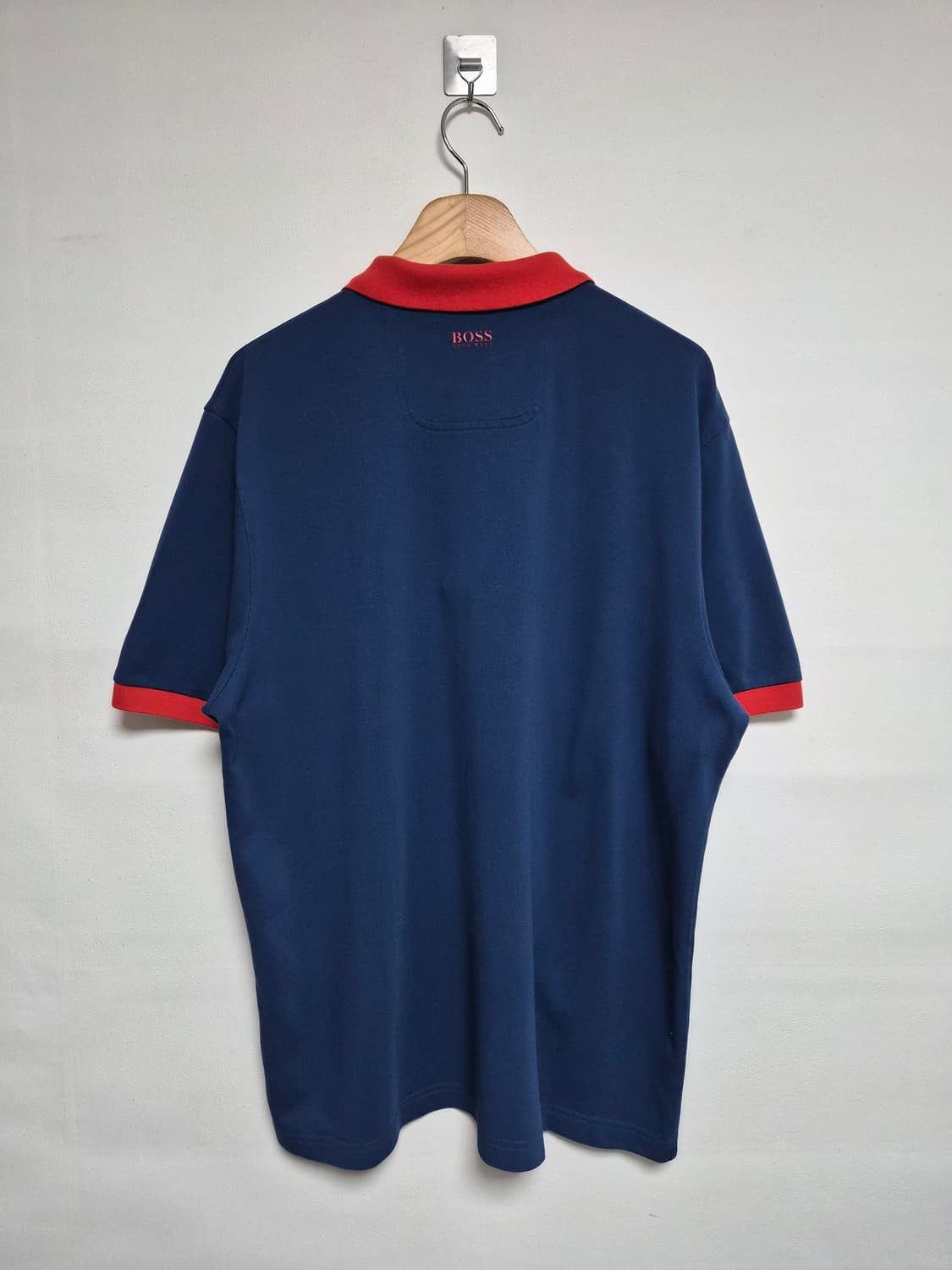 휴고보스Boss 프랑스 월계수 로고 반팔카라티 2XL사이즈 - T105 상품이미지2