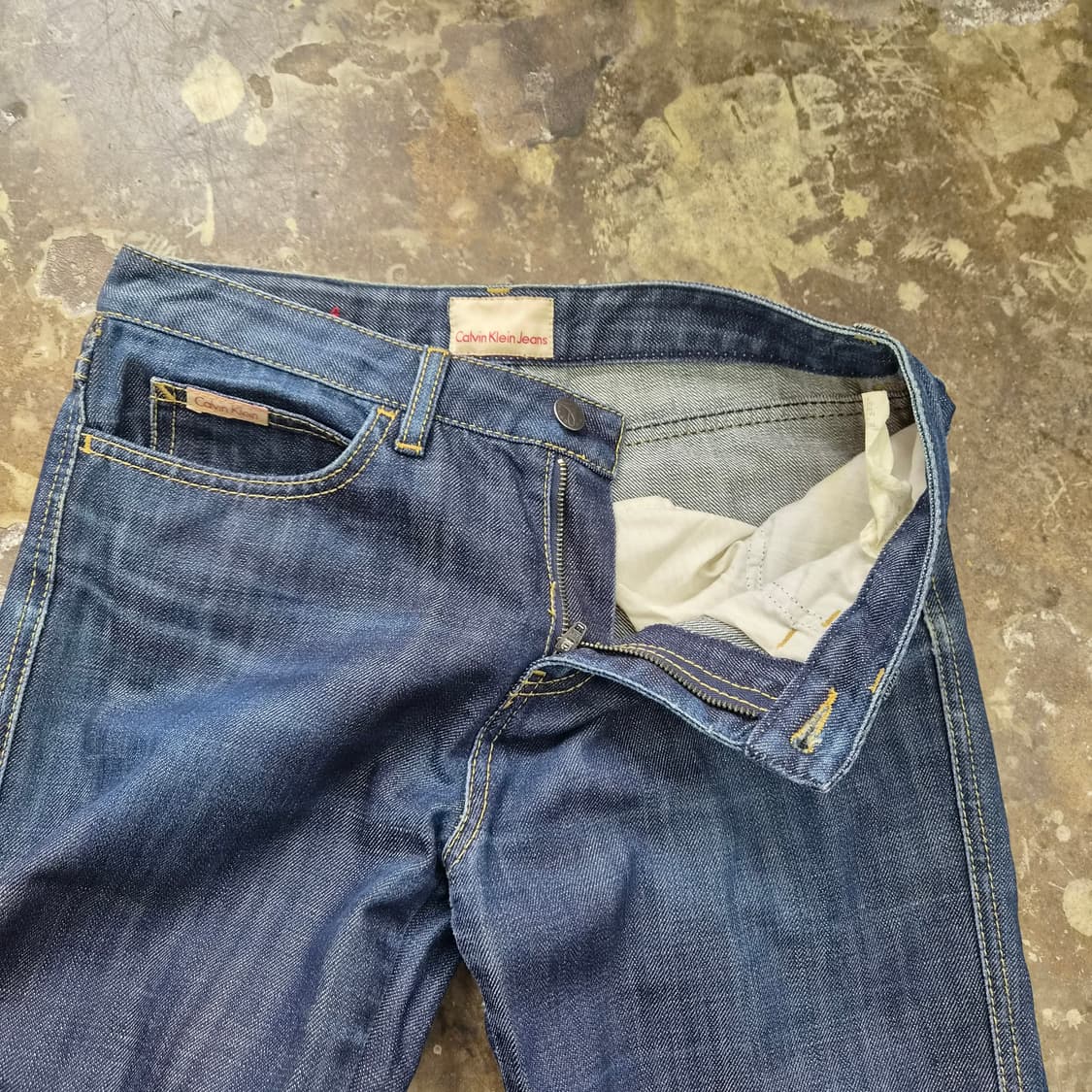 28) 캘빈클라인 세미부츠컷 청바지 데님팬츠 상품이미지5
