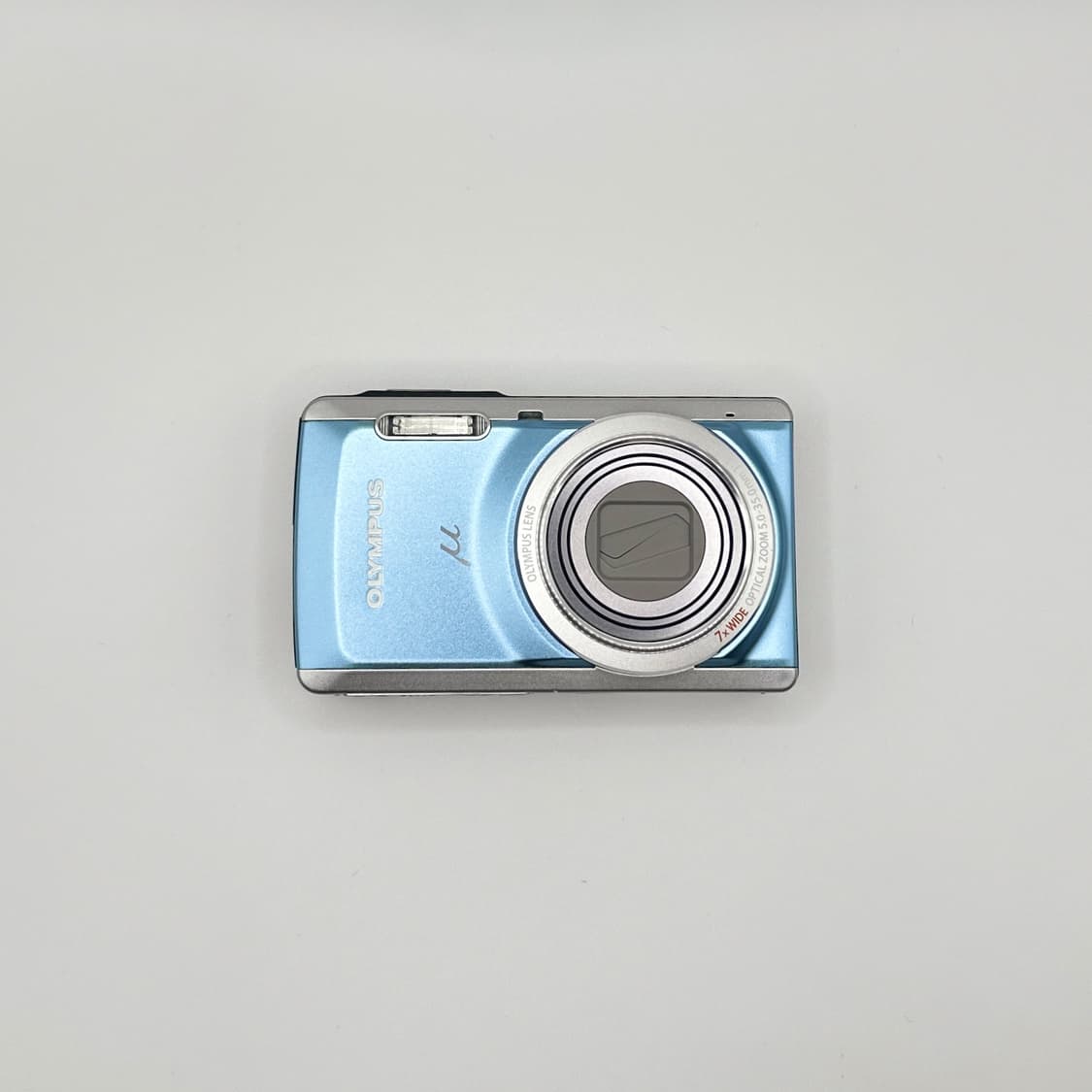 풀박!) Olympus 7040 올림푸스 뮤 7040 스카이 블루 상품이미지2