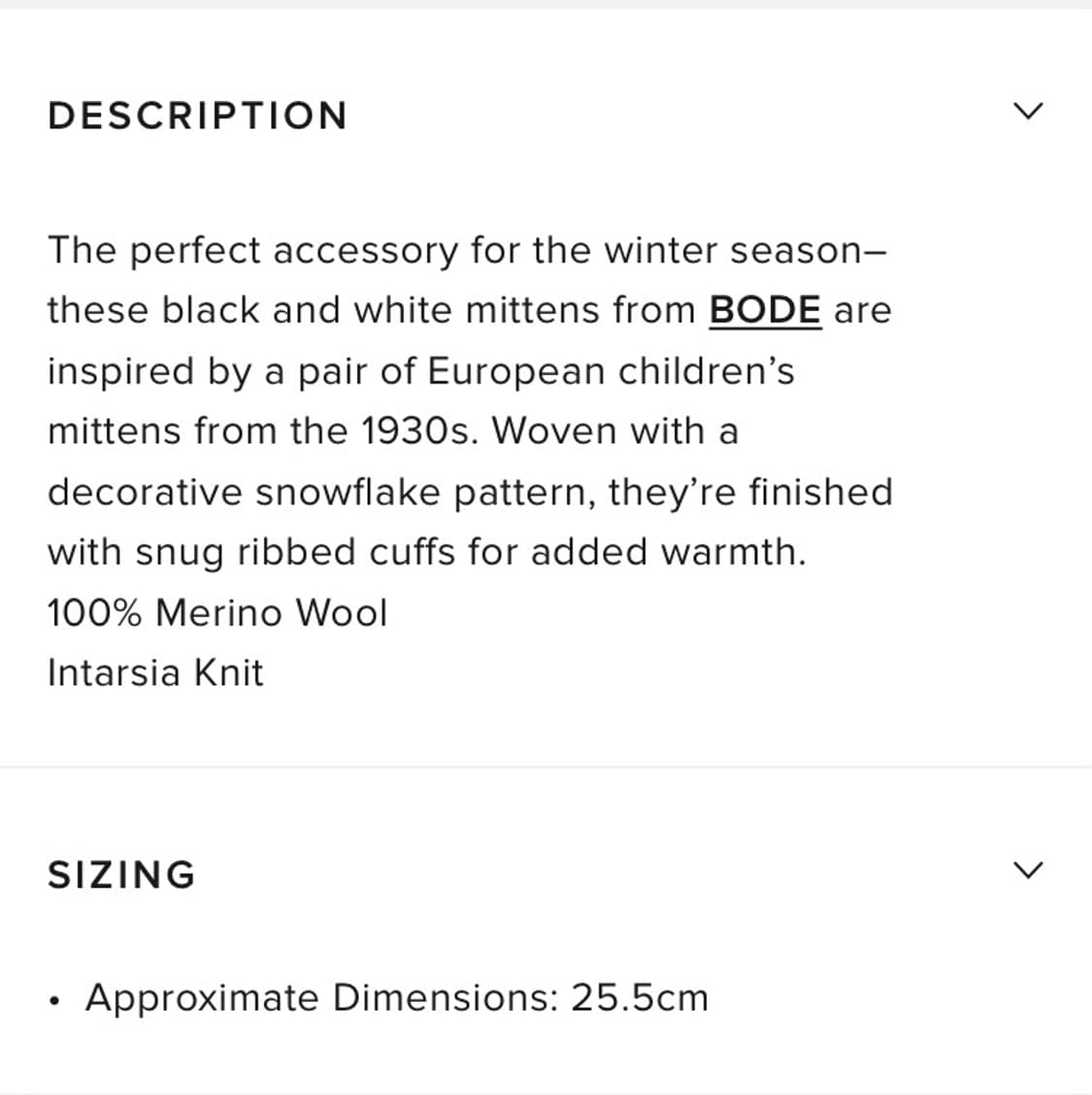 Bode 벙어리 장갑  상품이미지7