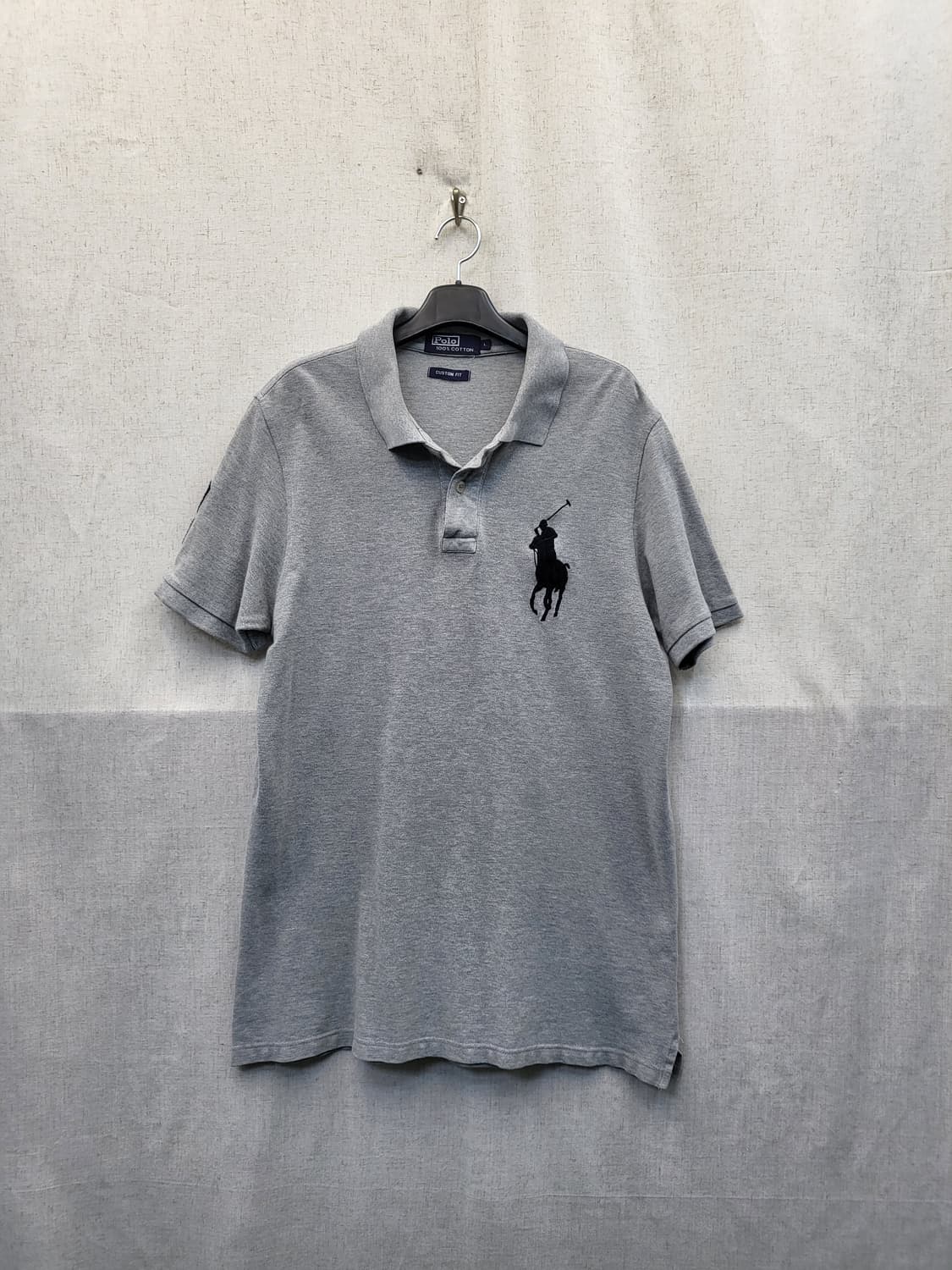 폴로 랄프로렌 빅포니 반팔 카라티 그레이 상품이미지1