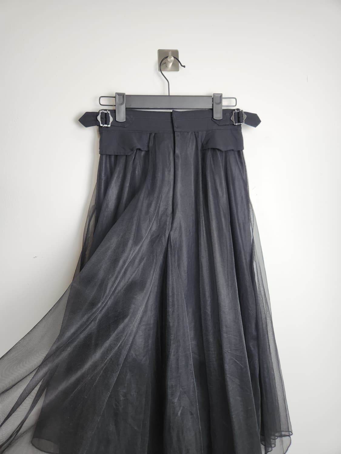 버클 샤 롱 스커트 상품이미지6