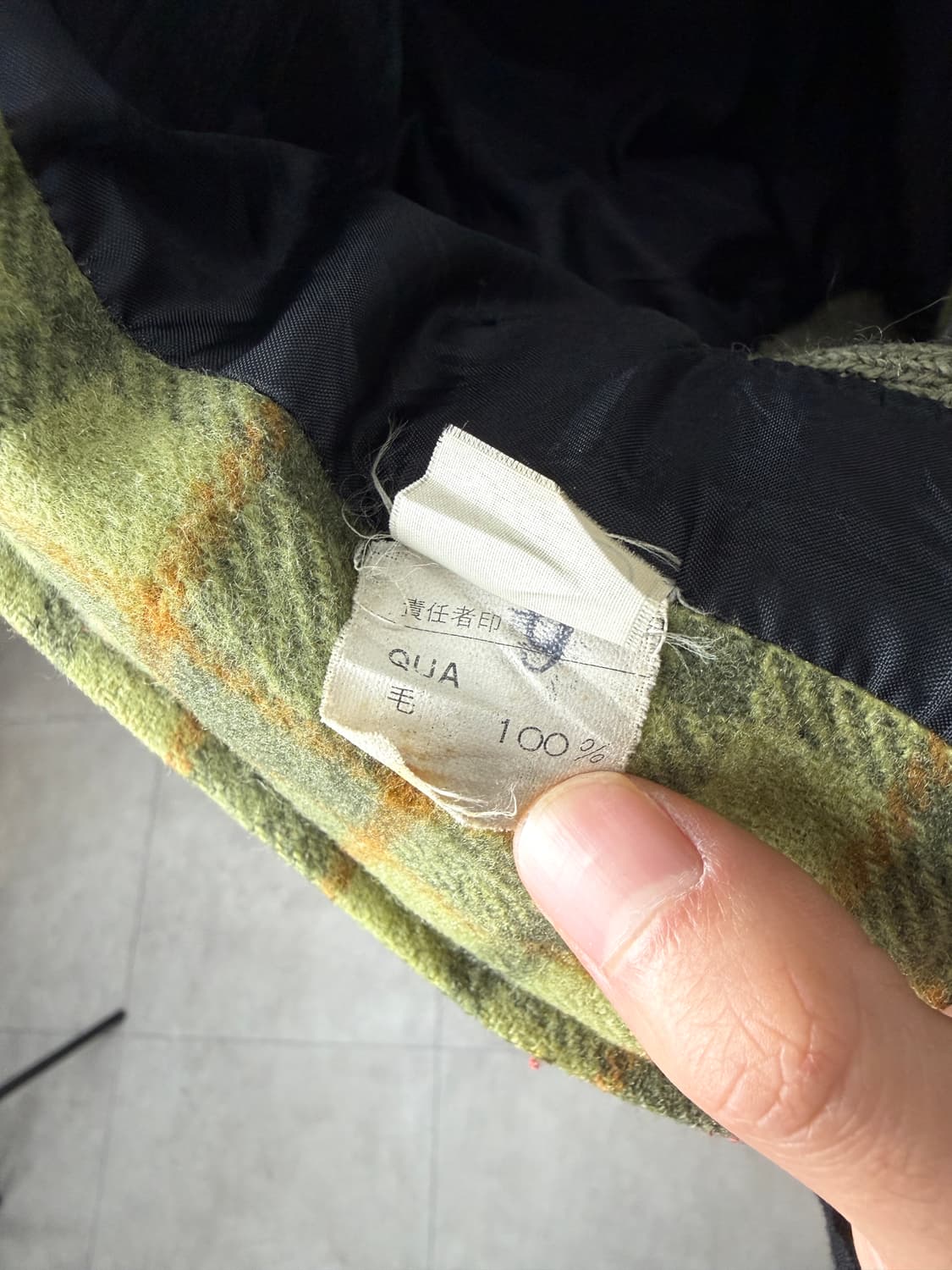 Eddner 체크 울 자켓 상품이미지3