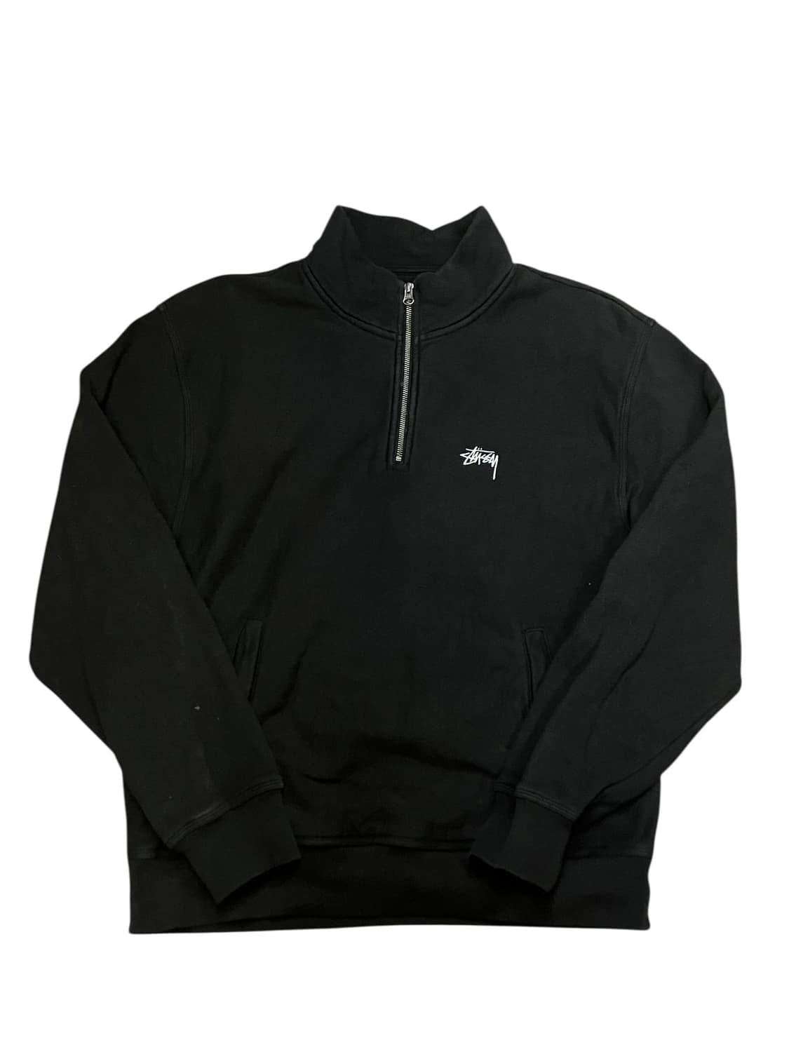 스투시 아노락 맨투맨 블랙 M #csz1815  상품이미지3