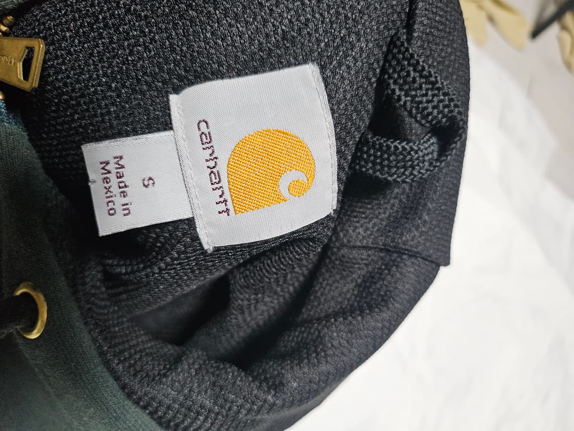 칼하트 레인디펜더 후드 집업 올리브그린 M 상품이미지5