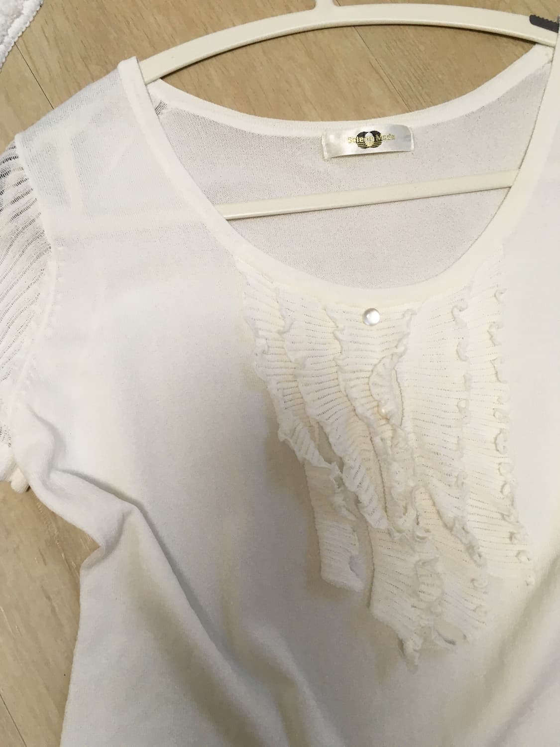 (vtg) 일본빈티지 모리걸 레이스 반팔니트 상품이미지2