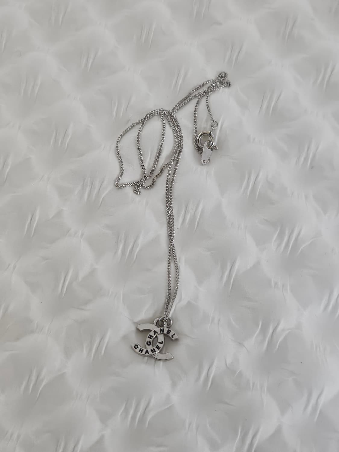 925실버 샤넬 정품 빈티지 업사이클링 목걸이 상품이미지1