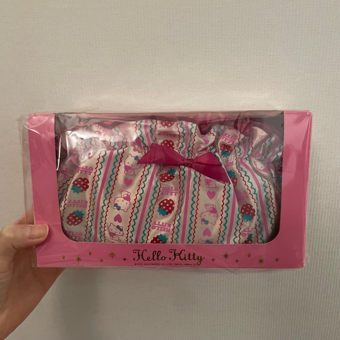 [새상품] 10년도 고전키티 딸기 파우치 이치고 키티 상품이미지1