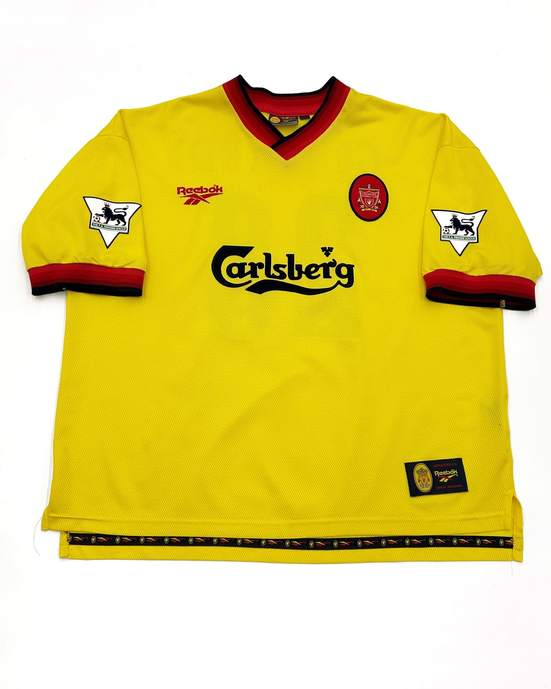 리복 97-98 리버풀 어웨이 리그킷 스티븐 제라드 데뷔 상품이미지3