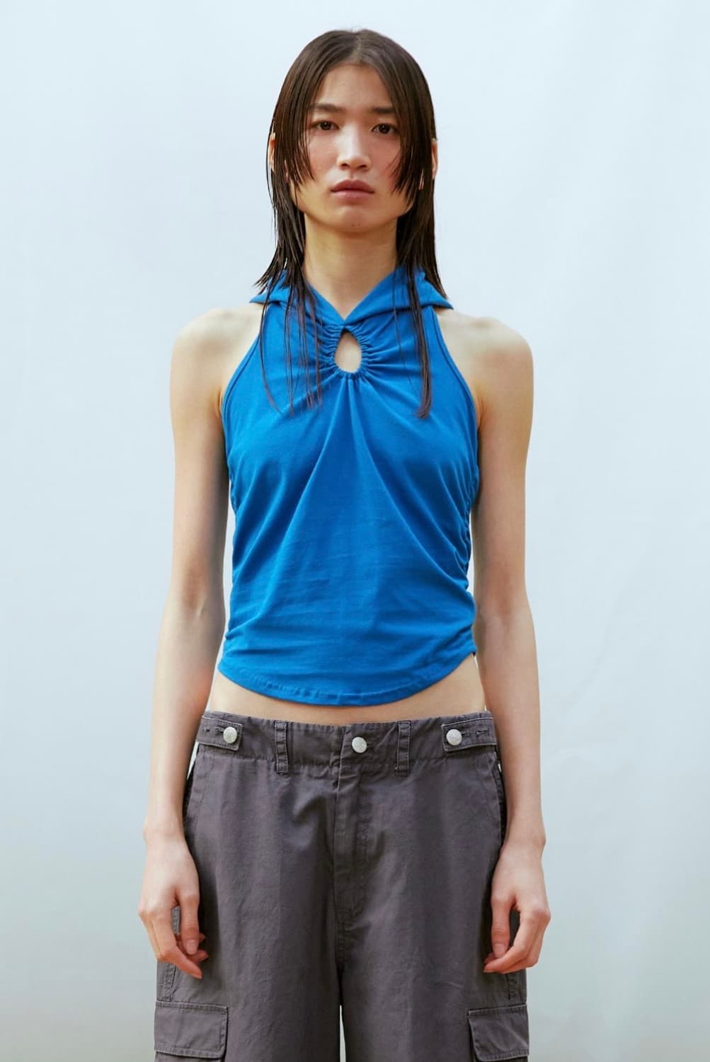 써틴먼스 13month 워싱 카고 팬츠 바지 차콜 상품이미지8