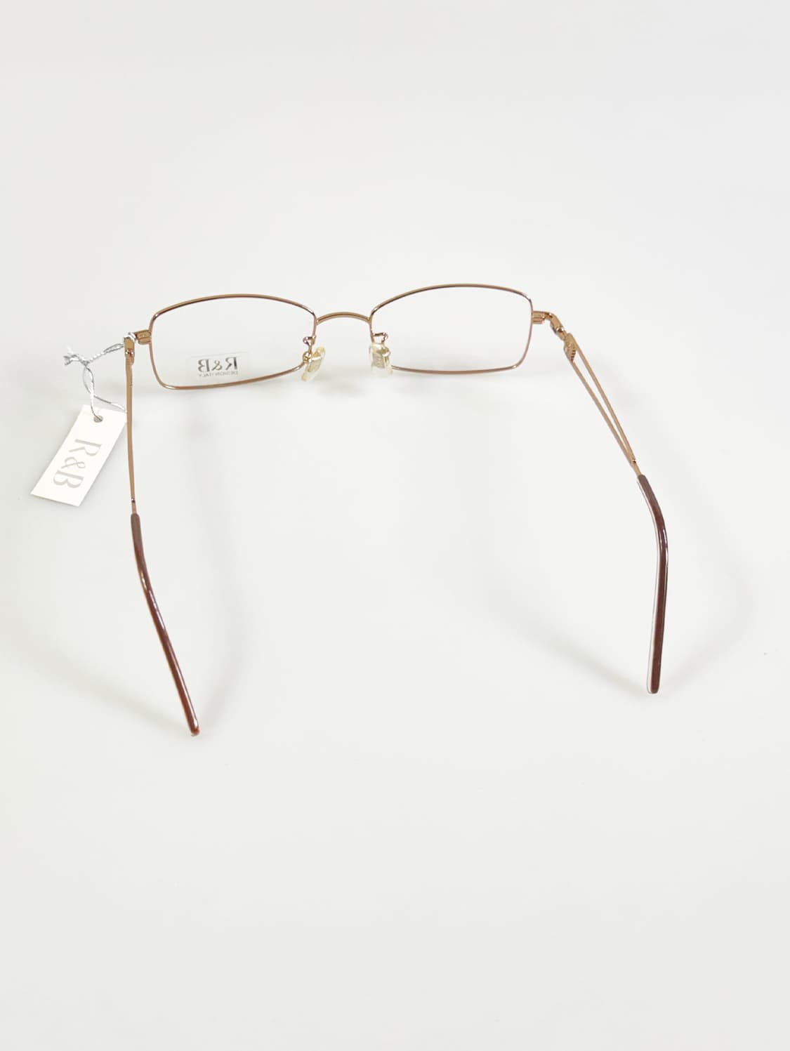R&B EYEWEAR 골드 슬림 스퀘어 메탈 빈티지 안경 상품이미지5