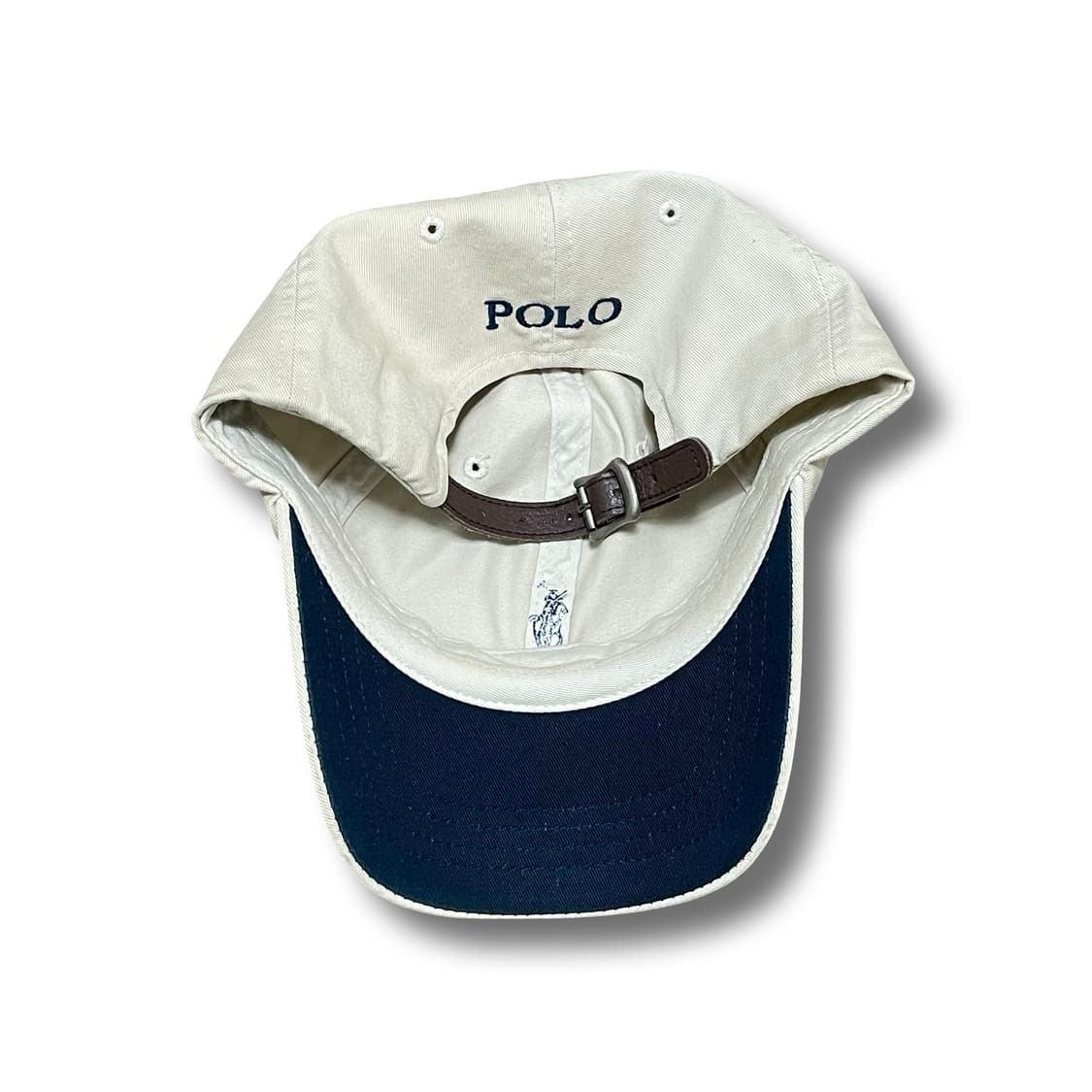 폴로 랄프로렌 아이보리 베이지 볼캡 상품이미지3